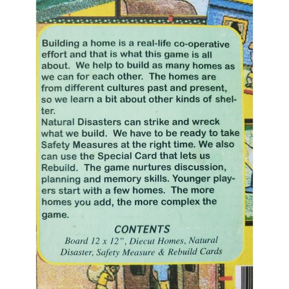 Home Builders Co-Operative Memory Game - Picture 2 of 2